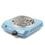 ESTUFA ELECTRICA 1 PUESTO AZUL TURQUESA HOME ELEMENTS 1.000W