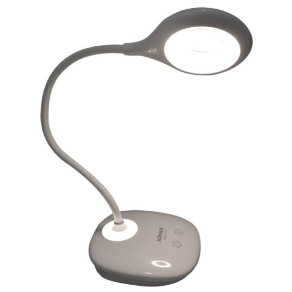 LAMPARA PARA ESCRITORIO LED RECARGABLE LUZ CALIDA FINA DIMERIZABLE (HT90069) (TGX-771)