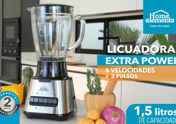 LICUADORA EXTRA POWER 700 WTS HOME ELEM(299899967)