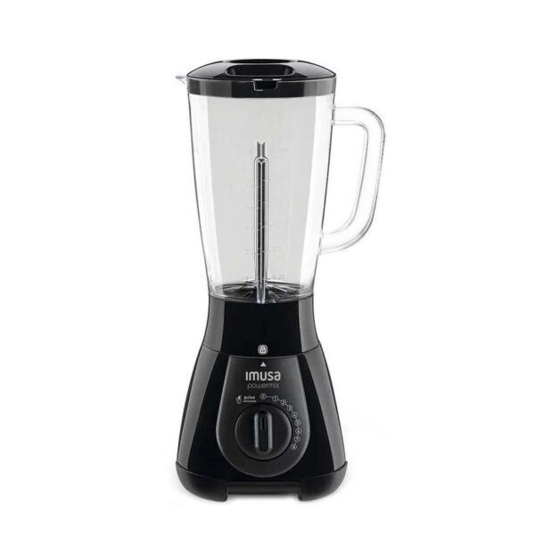LICUADORA POWERMIX 8 VEL 2 LTS NEGRA IMUSA