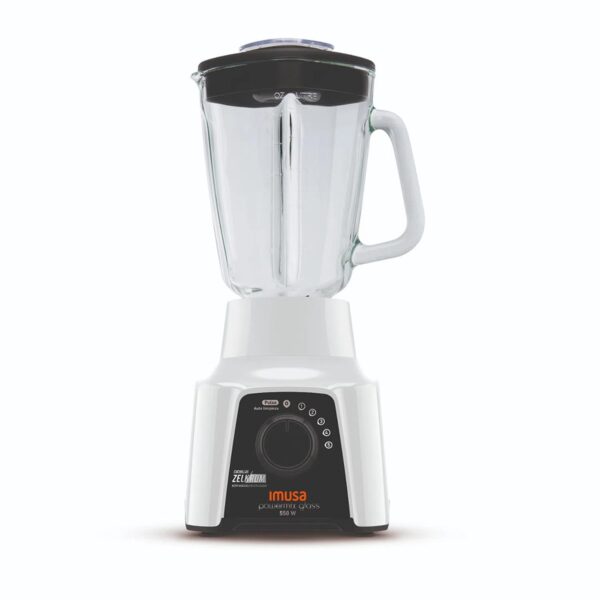 LICUADORA POWERMIX GLASS 5V BL IMUSA