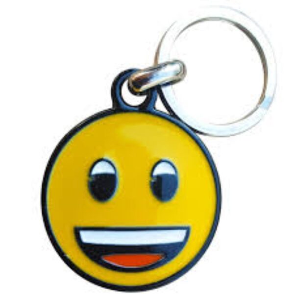 LLAVERO 1 CARA PERSONAJES EMOJI CARITA RISA PER41
