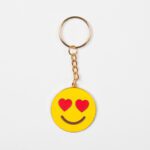 LLAVERO 1 CARA PERSONAJES EMOTICON ENAMORADO PER40