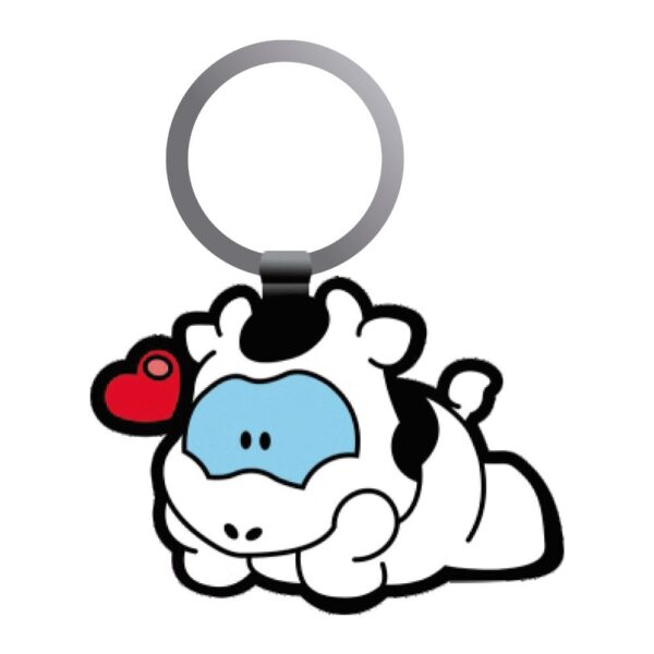 LLAVERO 1 CARA PERSONAJES GUSANITO VACA PER91