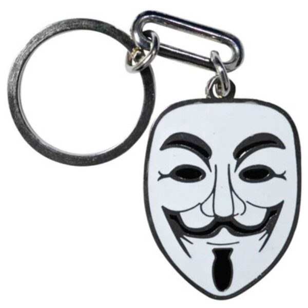 LLAVERO 1 CARA PERSONAJES MASCARA ANONYMOUS PER30