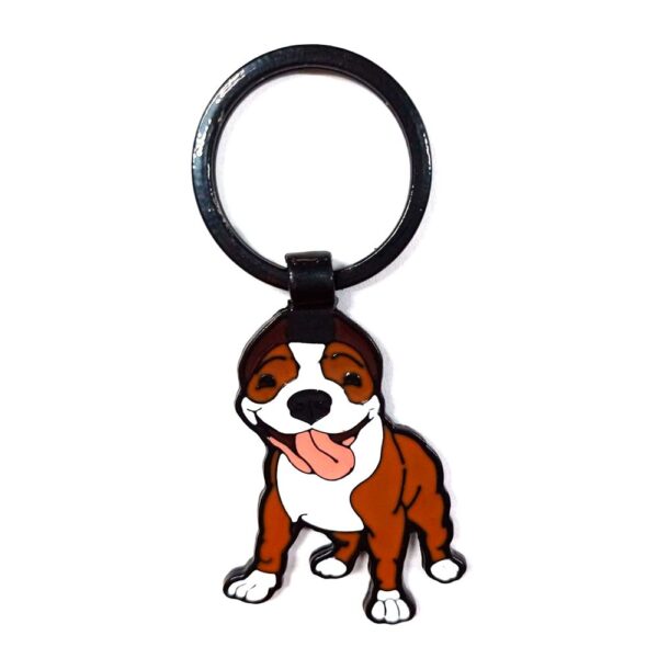 LLAVERO 1 CARA PERSONAJES MASCOTAS PITBULL PER81