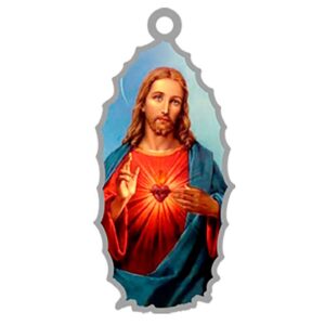 LLAVERO RELIGIOSOS 1 CARA SAGRADO CORAZON REL19