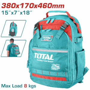 Maletin Porta Herramienta Industrial Capacidad Maxima 8 KG Industrial Super Total (THBP02025)