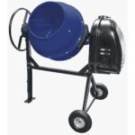 MEZCLADOR DE CONCRETO A GASOLINA TOOLCRAFT CAPACIDAD 73KL 160L 2.5HP (TC5495) CONSTA DE 2 PIEZAS