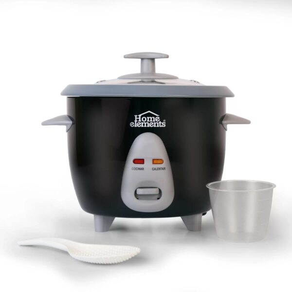 OLLA ARROCERA 0,6 LT NEGRA HOME ELEMENTS