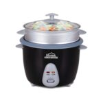 OLLA ARROCERA 1,8 LTS NEGRA CON VAPORERA NM HOME ELEMENTS OA-18N