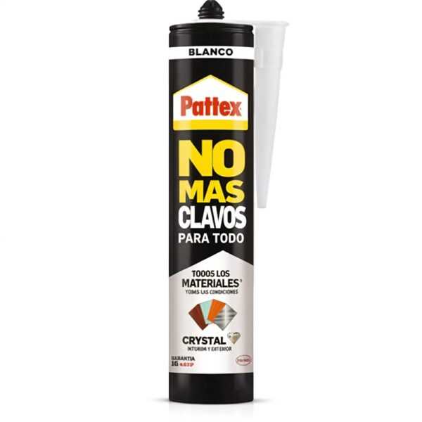 PATTEX NO MAS CLAVOS 290 GMS CRYSTAL HENKEL (2472741)