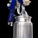PISTOLA PINTAR GGB ALTA PRESION HVLP GGB ECOLOGICA BOQUILLA 1.8MM VASO METALICO 1000MM(4001)