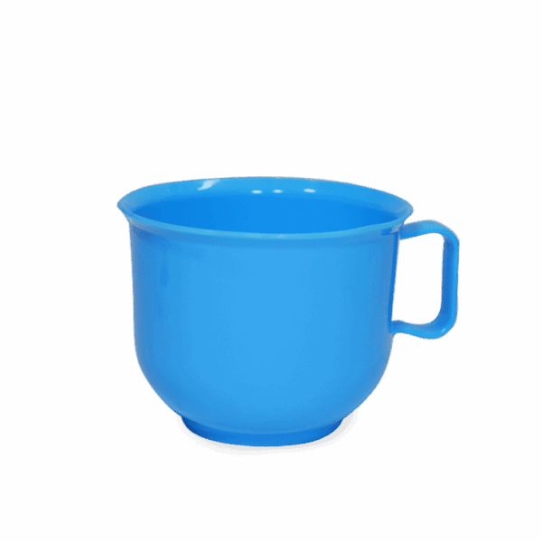 POCILLO No 4 10 ONZ AZUL FANTIPLAS