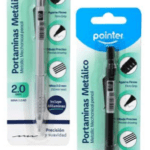 PORTAMINAS METAL 2MM SACAPUNTAS POINTER(MP-2396-B)