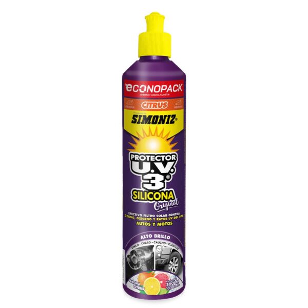 PROT. UV3 SILICONA CITRUS 300ML ECONOPACK SIMONIZ(208634)