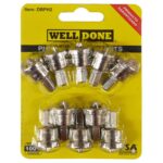 PUNTAS TALADRO WELLDONE ESTRIA IMANTADA CON TOPE X 10 2 (JUEGO) (DBPH2)