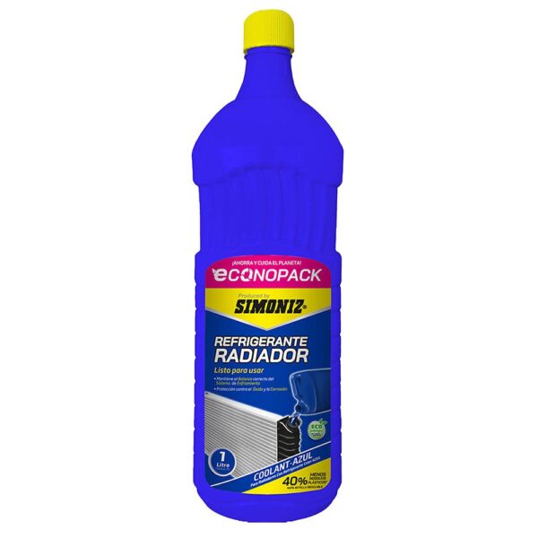REFRIG. RADIADOR AZUL 1LT ECONOPACK SIMONIZ(208614)