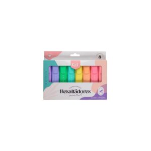 RESALTADOR KIUT PASTEL CAJA X8 NORMA