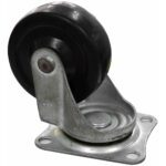 RODACHINES 2 1/2 PLANO NEGRO CAUCHO 65MM 35KG (INDIVIDUAL) (HT40252)
