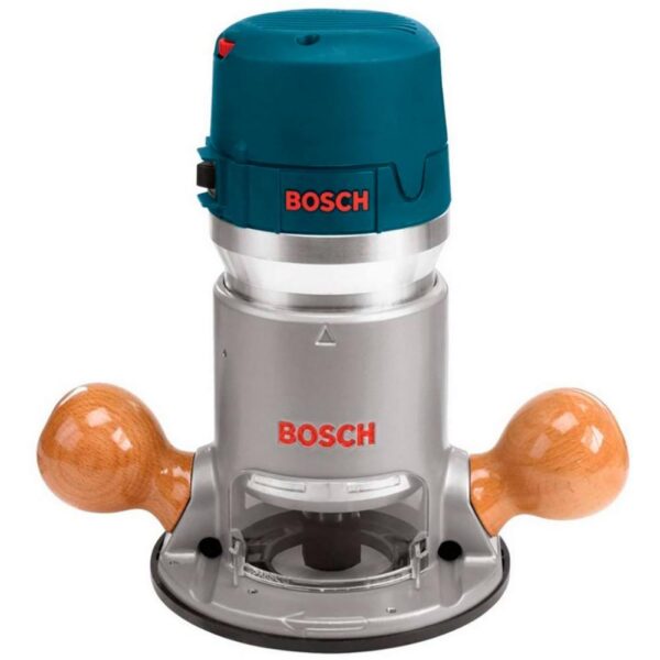 RUTEADORA BOSCH BASE FIJA COLLETS 1/4"-1/2" DE 2 HP 11 AMP 25000 RPM(1617EVS)(0601617763000)