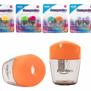 SACAPUNTAS CON DEPOSITO X 2PZ POINTER(SH-2341)