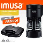 SET CAFETERA CAFE CITY+SANDUCHERA IMUSA