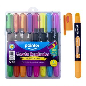 SET CRAYON RETRACTIL 8 PZ COL SUR POINTER