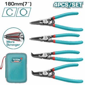 Set de Pinza Saca Pines x 4 Pzs Industrial Super Total (THTJ214042)