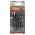 SIERRA PARA CALADORA BOSCH X 5 PZS T111C MADERA ENCHAPES Y CORTES RAPIDOS (2608667300)