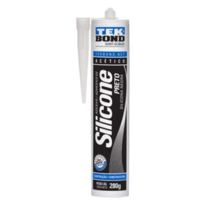 SILICONA TUBO TEKBOND NEGRO USO GENERAL 280 GRS