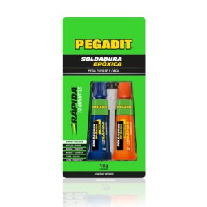 SOLDADURA EPOXICA 16 GR RAPIDA 10 MINUTOS PEGADIT (0402867)