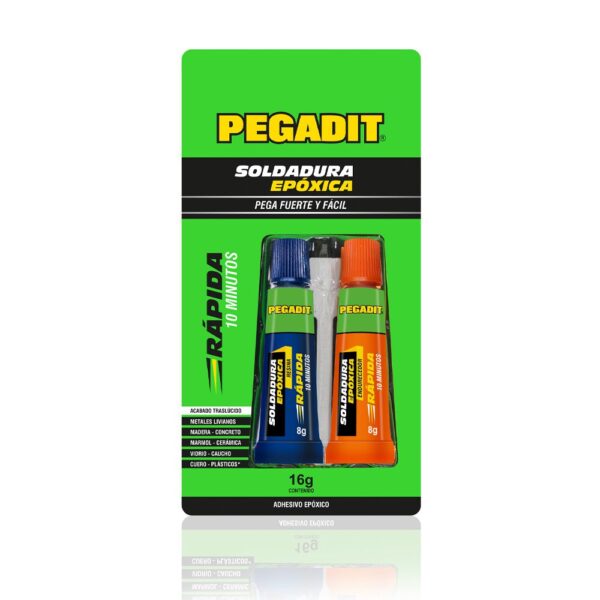 SOLDADURA EPOXICA 16 GR RAPIDA 10 MINUTOS PEGADIT (0402867)