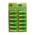 SUPER GLUE CARTON VERDE X 12 UNIDADES (5 GRS) (PAC30043A-1339)