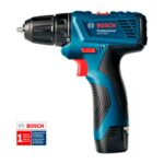 TALADRO ATORNILLADOR RECARGABLE BOSCH 12 V- GSR120-LI (06019F70G3 - 805)DOS BATERIA ION LITIO