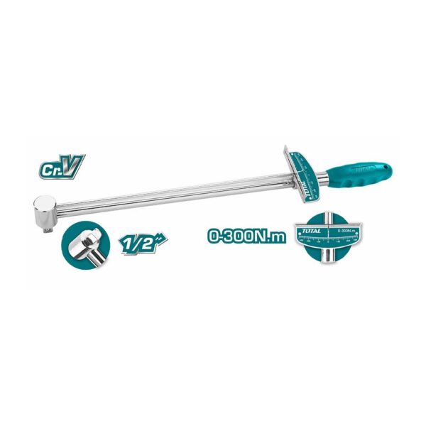 TORQUIMETRO CROMADO 1/2 TOTAL (THPTW300N2)