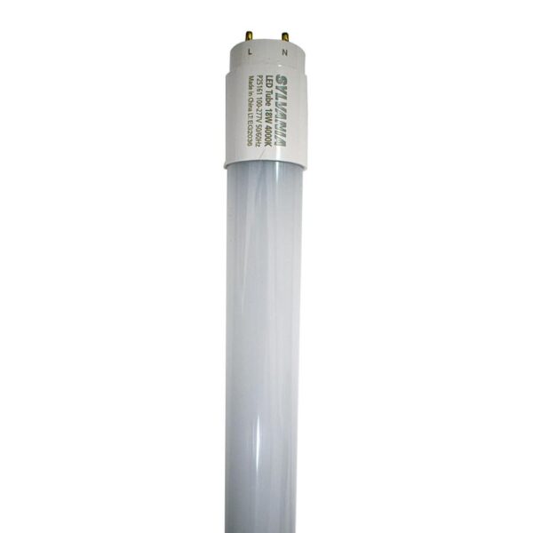 TUBO LED OPALIZADO POLICARBONATO SYLVANIA 4000K( LUZ CALIDA ) T8 120CM (277V 40 KH)