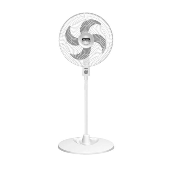 VENTILADOR PEDESTAL TURBO POWER BLANCO SAMURAI