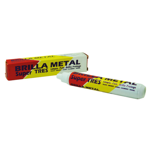 BRILLA METAL PEQUEÑO SUPER TRES (40G) Item: 20206