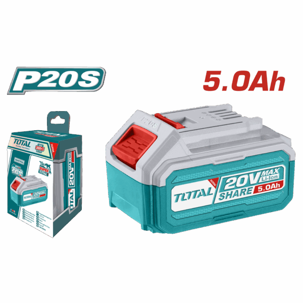 BATERIA 20V 5.0AH INDUSTRIAL ION LITHIUM  INDUSTRIAL SUPER TOTAL (TFBLI20531)