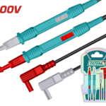 CABLE DE PRUEBA PARA MULTIMETRO 600V 80CM INDUSTRIAL SUPER TOTAL (TMT30851)