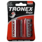 PILA TRONEX ROJA MEDIANA C (PAR) Item: 10495