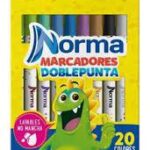 MARCADORES DOBLE PUNTA X 10 KIUT
