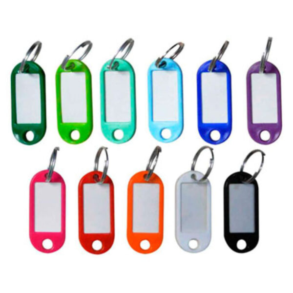 LLAVERO PLASTICO IDENTIFICADOR MARCA LLAVE () Item: M0123