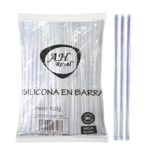 SILICONA BARRA DELGADA AH ROYAL 65 BARRAS (600 GMS-21 CMS) Item: 1572B