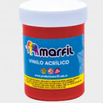 VINILO MARFIL ACRILICO 80CC ROJO