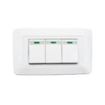 LINEA BK BLANCA INCRUSTAR SWICHE TRIPLE CONMUTABLE VHARBOR 110-220(118Z-03 -3WAY) (RETIE-FL)(HT1520) HT20337 Item: 1644H