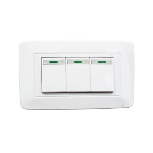LINEA BK BLANCA INCRUSTAR SWICHE TRIPLE CONMUTABLE VHARBOR 110-220(118Z-03 -3WAY) (RETIE-FL)(HT1520) HT20337 Item: 1644H
