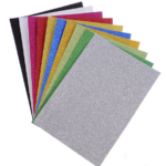 FOAMY CARTA ESCARCHADO PAQUETE X10 MARFIL