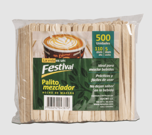 MEZCLADOR DE MADERA FESTIVAL